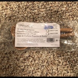 The Pampered Chef Bamboo Small Spoons